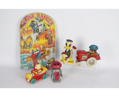 Marx, Jimson, Others - A collection of collectable unboxed vintage toys and games. Lot includes a Marx 'SMASH' Martian; a Jim