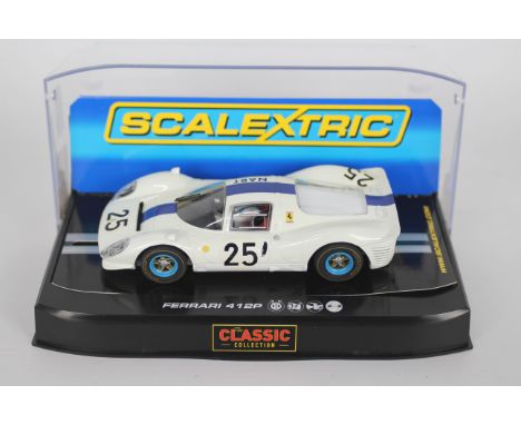 Scalextric - A boxed Scalextric C2918 Ferrari 412P 'NART' RN25 1:32 scale slot car from the Scalextric 'Classic Collection'. 