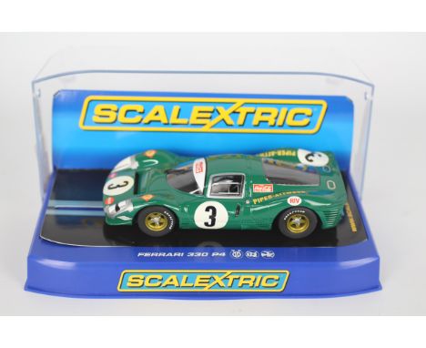 Scalextric - A boxed Scalextric C3098 Ferrari 330 P4 'Piper/Attwood' RN3 1:32 scale slot car from the Scalextric 'Classic Col