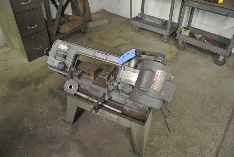 Dayton 3Z990 horizontal band saw s/n 876878