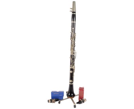 Boosey & Hawkes Ltd - A clarinet, SN 15679, with stand and genuine buffet crampon, Paris mouthpiece and Riffault of France mo