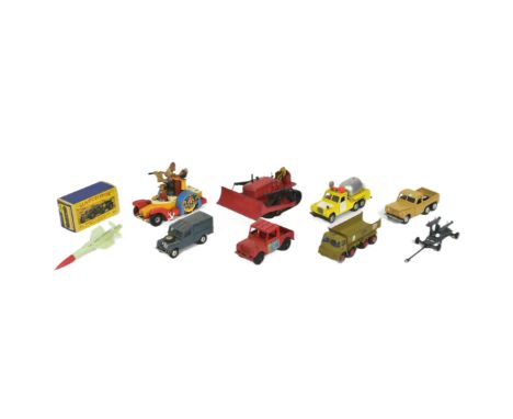 Diecast - a collection of assorted diecast model cars and other vehicles to include; Corgi Comics Popeye Paddle Wagon, Corgi 