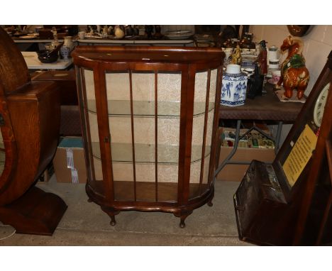 An Art Deco display cabinet 