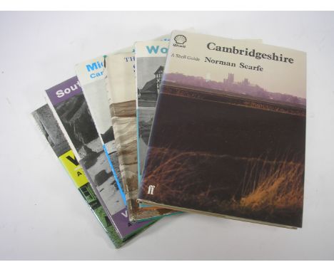 SHELL GUIDES : a collection of 38 Shell Guides all hardback in d/ws, with 3 Murray's Architectural Guides.
(41)
