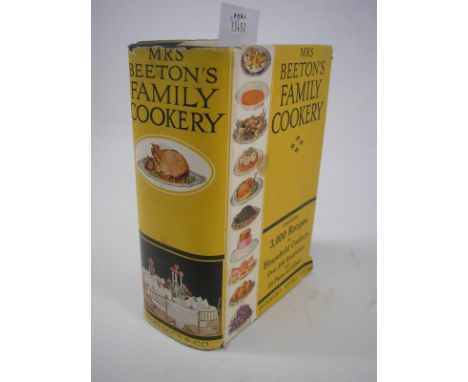 BEETON, Isabella - Mrs Beeton's Family Cookery:, Illustrated with coloured plates, cloth, d.-w., n.d.; Mrs Beeton's Shilling 