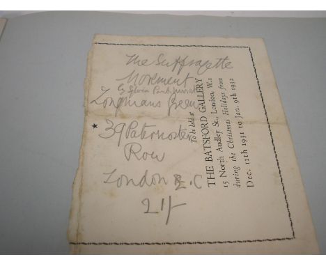 An Autograph Book dating from the 1920's/30's: containing theatrical and sporting signatures, drawings etc. including many of