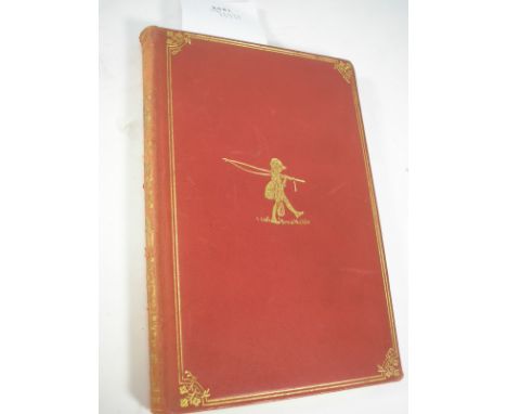 MILNE, A.A - Now We Are Six, : illust, org. red soft calf rubbed on the spine and slightly snagged, neat ownership inscriptio