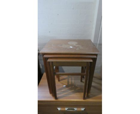 A Nest of Three Vintage Tables