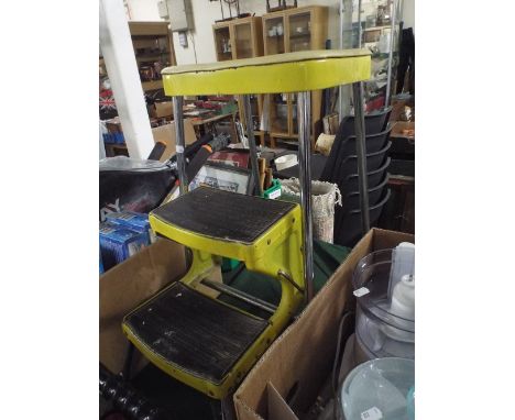 A Vintage Step Stool By Prestige 