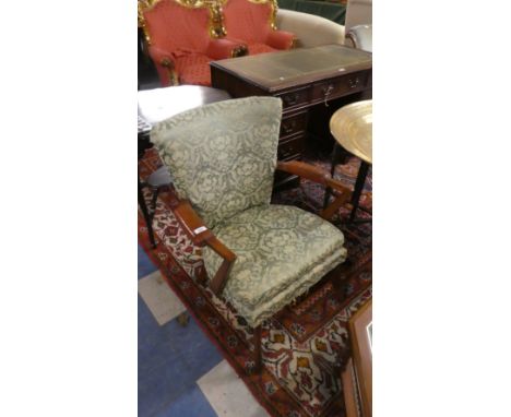 A Vintage Upholstered Ladies Armchair