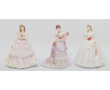 Royal Doulton figurines, to include 'My True Love' Ltd edition 722/12500, 'Red Red Rose' Ltd edition 4899/12500, together wit