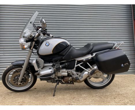 2000 BMW R850RReg. no. W745 DRLFrame no. 13006855Engine no. WB10401D8YZB68627Marketed as a roadster and with BMWs usual engin