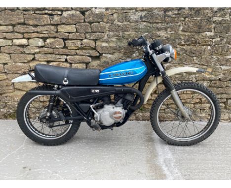 1978 Kawasaki KE 175 B3Reg. no. No registration detailsFrame no. KE 175B 03533Engine no. KE 175BE 035316The Kawasaki KE175Bs 
