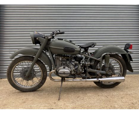 1971 Ural M66 650ccReg. no. VJA 5KFrame no. 328309Engine no. 514193These bikes were designed to be reliable, rugged bikes tha