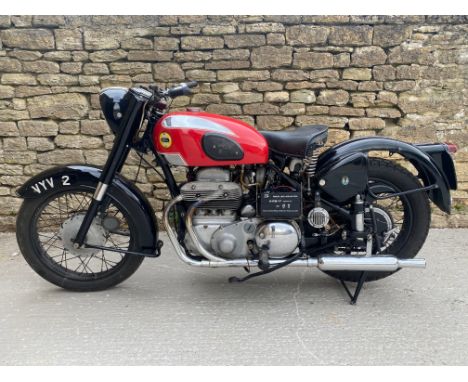 1958 Ariel Square 4 Mk. II 1000ccReg. no. VYV 2Frame no. CGM1874Engine no. CNML1920Introduced in 1953, the four pipe Mk. II, 