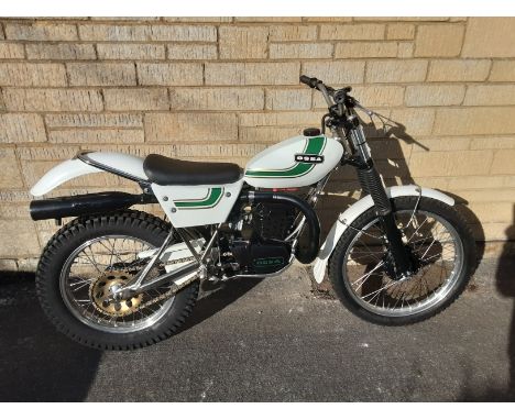 Rare Cheney Ossa 250cc Trials BikeReg. no. Q882 VAMFrame no. H1640744Engine no. 1640744Cliff Holden, the OSSA importer in the