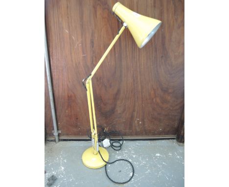 Herbert Terry, yellow metal Anglepoise lamp 