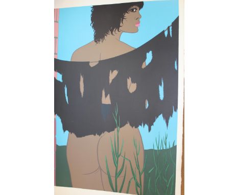 Felix Labisse, signed Limited Edition lithograph in colours, female figure study, 76 x 53cm including margins, unframedIn goo