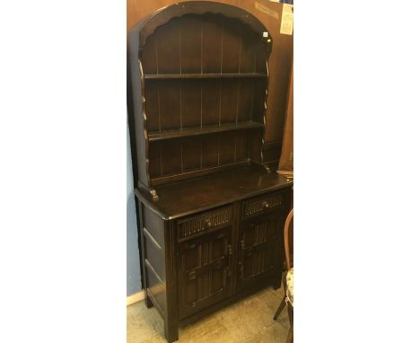 Small Ercol oak dresser 