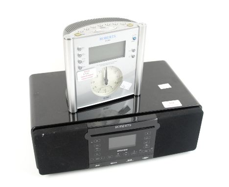 Roberts Stream 63i CD/Radio and CR2003 Milano3 clock radio