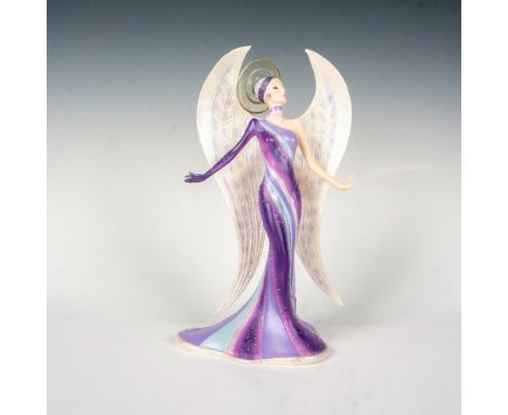 Limited edition exclusively for Carlton Cards. A lavender winged beauty designed by the American fashion designer Bob Mackie.