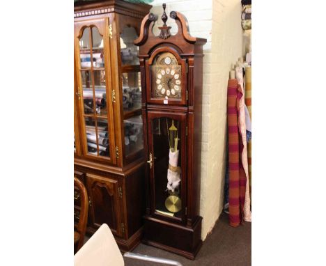 Modern 31 day longcase clock.