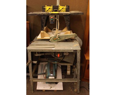 Biberex Mafell table saw, Clarke combination disc-belt sander and Tooltec router table (3).