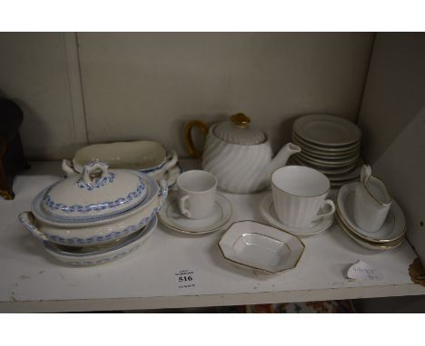 Children's porcelain part tea service etc.
