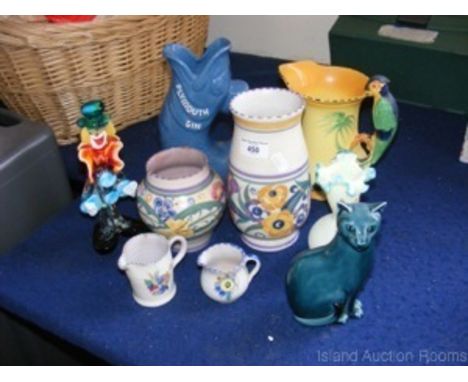 Selection of collectable ceramicware, including Poole Pottery and other