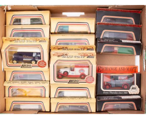 Lledo and others. A boxed group of 'Days Gone By' vehicles: together with a collection of unboxed vehicles, including Ertel '