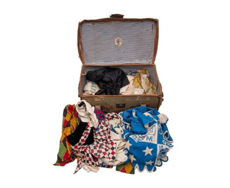 A collection of early 20th century children's costumes: including  Harlequin costume, a Tarentasie costume and others, togeth