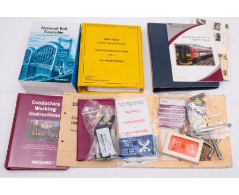 Of Railway Interest. A collection of various Regional Railways conductors' name badges: including a Regional Railways 'Alphal
