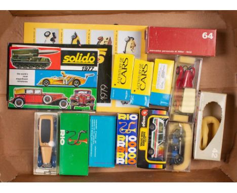 Solido, Rio and others. A small boxed group of vehicles including Rio No 64 1942 Hitler Mercedes: and others. 