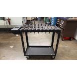 CAT 40 TOOL CART WITH CAT 40 TOOLING