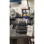 DELTA 8" BENCH GRINDER WITH WORKLIGHT