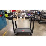CAT 40 TOOL CART WITH CAT 40 TOOLING