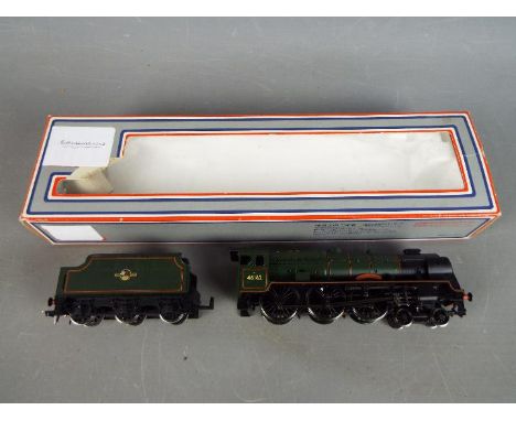 Bachmann - A boxed Bachmann OO gauge #31-227 Class 7P 4-6-0 steam locomotive and tender, Op.No.46162 'Queens Westminster Rifl