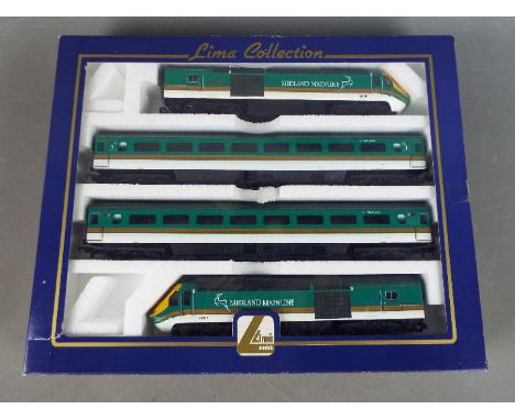 Lima - A boxed Lima #149806 OO gauge Class 125 4 car set, Op.Nos 43058, 43059 'Midland Pride' in Midland Mainline livery. The