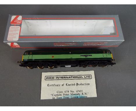 Lima - A boxed Lima #205089 Limited Edition no 316 of 850 OO gauge Class 47 diesel locomotive, Op.No.47833 'Captain Peter Man