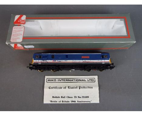 Lima - A boxed Lima #205001 Limited Edition no.212 of 550, OO gauge Class 73 diesel locomotive, Op.No.73109 'Battle of Britai