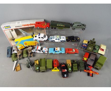 Dinky, Matchbox, Revell Lego, Others - A collection of mainly unboxed diecast in various scales, plus a boxed vintage Lego se