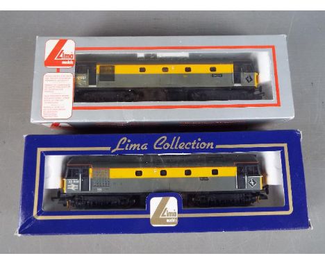 Lima - Two boxed Lima OO gauge Class 33 diesel locomotives. Lot consists of Lima #205030 Op.No.33057 'Seagull' in BR Dutch li