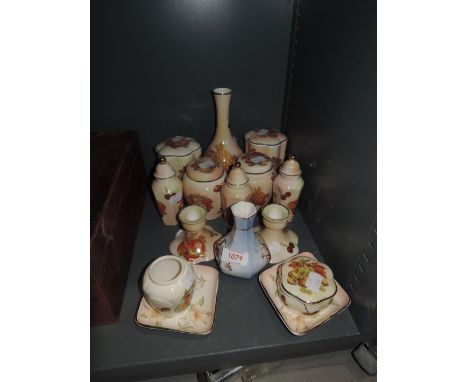 A selection of ceramic by the Royal Worcester co