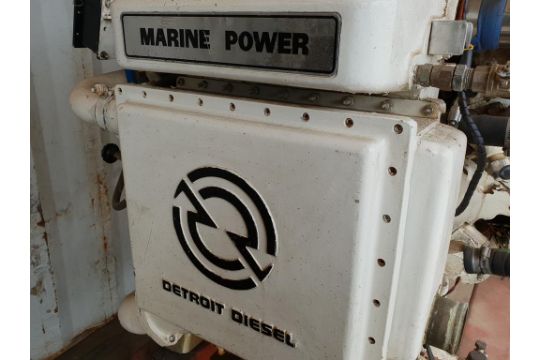 Detroit Diesel 6v92 Marine Engine - Hammasjones