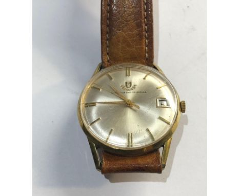 Watches of Switzerland vintage gents wristwatch in working order but no warranty given 