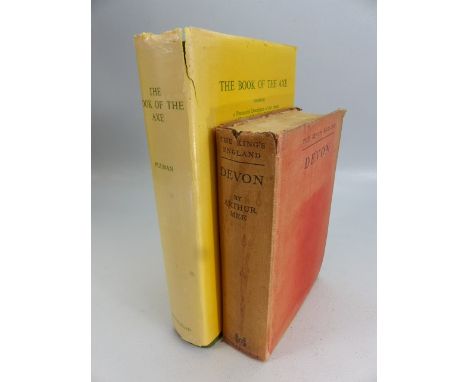 The Book of the Axe by George R  Pulman 1975 edition with dust jacket