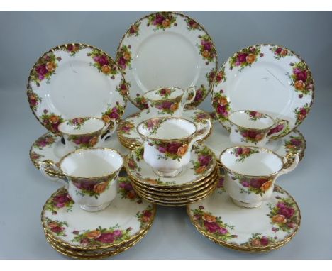 Royal Albert 'Country Roses' Part tea service