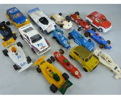 Scalextric model cars - large collection of just model cars. 