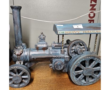 ORNAMENTAL STEAM ENGINE, HEAVY HAULAGE