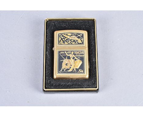 Toledo Series, a 1996 Zippo lighter entitled Matador unused  